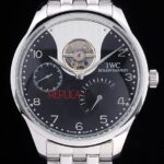 IWC replica tourbillon acciaio imitazione replica orologi 4us361