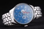 IWC replica grand complication acciaio blue dial imitazione replica orologi 4us362 - immagine 6