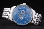 IWC replica grand complication acciaio blue dial imitazione replica orologi 4us362 - immagine 5