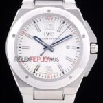 IWC replica ingenieur power reserve acciaio white dial imitazione replica orologi 4us364