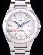 IWC replica ingenieur power reserve acciaio white dial imitazione replica orologi 4us364
