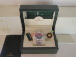 Rolex replica datejust acciaio oyster black roman orologio replica copia imitazione 4us232 - immagine 8