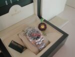 Rolex replica datejust acciaio oyster black roman orologio replica copia imitazione 4us232 - immagine 5