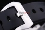 Panerai replica luminor marina power reserve strip rubber orologio copia imitazione 4us368 - immagine 8