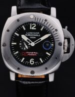 Panerai replica luminor marina submersible strip rubber orologio copia imitazione 4us369