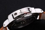 Panerai replica luminor marina power reserve strip leather orologio copia imitazione 4us370 - immagine 7