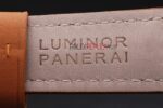 Panerai replica luminor marina power reserve strip leather orologio copia imitazione 4us370 - immagine 9