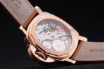 Panerai replica luminor marina rose gold strip leather orologio copia imitazione 4us371 - immagine 8