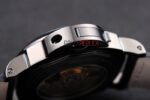 Panerai replica luminor marina GMT strip leather orologio copia imitazione 4us373 - immagine 6