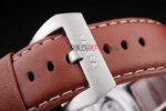 Panerai replica marina militare classic strip leather orologio copia imitazione 4us374 - immagine 10
