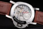 Panerai replica marina militare classic strip leather orologio copia imitazione 4us374 - immagine 7