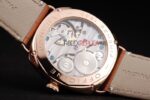 Panerai replica radiomir 8days rose gold strip leather orologio copia imitazione 4us375 - immagine 7