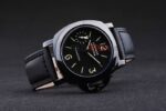 Panerai replica luminor marina pvd strip leather orologio copia imitazione 4us377 - immagine 6