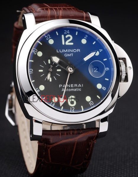 virtuemart_product_5656rolex-replica-orologi-copia-imitazione-rolex-omega Panerai replica luminor marina GMT strip leather orologio copia imitazione 4us379 - immagine 1