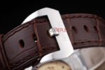 Panerai replica luminor marina GMT strip leather orologio copia imitazione 4us379 - immagine 10