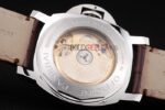 Panerai replica luminor marina GMT strip leather orologio copia imitazione 4us379 - immagine 7