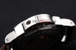 Panerai replica luminor marina GMT strip leather orologio copia imitazione 4us379 - immagine 6
