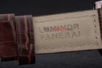Panerai replica luminor marina power reserve strip rubber orologio copia imitazione 4us384 - immagine 11