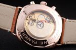 Panerai replica radiomir chronograph rose gold strip leather orologio copia imitazione 4us388 - immagine 7
