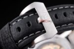Panerai replica luminor marina equation black dial strip rubber orologio copia imitazione 4us389 - immagine 10