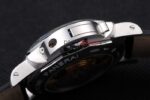Panerai replica luminor marina equation black dial strip rubber orologio copia imitazione 4us389 - immagine 6