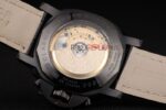 Panerai replica luminor regatta flyback crono strip leather orologio copia imitazione 4us391 - immagine 7