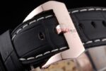Panerai replica radiomir chronograph rose gold strip leather orologio copia imitazione 4us392 - immagine 9