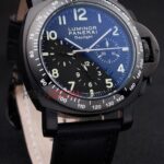 Panerai replica luminor marina daylight crono strip rubber orologio copia imitazione 4us393