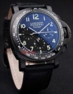 Panerai replica luminor marina daylight crono strip rubber orologio copia imitazione 4us393