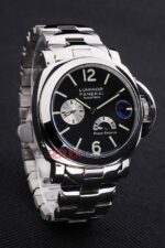 Panerai replica luminor marina power reserve acciaio orologio copia imitazione 4us394 - immagine 4