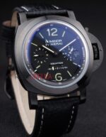 Panerai replica luminor marina equation PVD strip rubber orologio copia imitazione 4us395