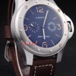 Panerai replica luminor marina power reserve 8giorni brevettato strip leather orologio copia imitazione 4us397
