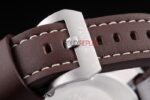 Panerai replica luminor marina power reserve 8giorni brevettato strip leather orologio copia imitazione 4us397 - immagine 10