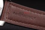 Panerai replica luminor marina power reserve 8giorni brevettato strip leather orologio copia imitazione 4us397 - immagine 8