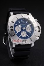 Panerai replica luminor marina 1000 crono strip rubber orologio copia imitazione 4us398 - immagine 3