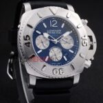 Panerai replica luminor marina 1000 crono strip rubber orologio copia imitazione 4us398