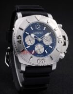 Panerai replica luminor marina 1000 crono strip rubber orologio copia imitazione 4us398