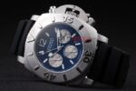 Panerai replica luminor marina 1000 crono strip rubber orologio copia imitazione 4us398 - immagine 5