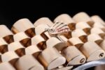 Rolex replica datejust full oro barrette jubilèè orologio replica copia imitazione 4us406 - immagine 10