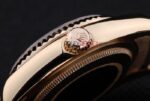 Rolex replica datejust full oro barrette jubilèè orologio replica copia imitazione 4us406 - immagine 8