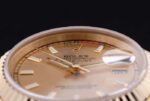 Rolex replica datejust full oro barrette jubilèè orologio replica copia imitazione 4us406 - immagine 7