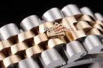 Rolex replica turn-o-graph acciaio oro black dial barrette jubilèè orologio replica copia imitazione 4us407 - immagine 9