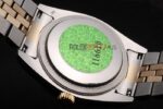 Rolex replica turn-o-graph acciaio oro black dial barrette jubilèè orologio replica copia imitazione 4us407 - immagine 8