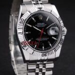 Rolex replica turn-o-graph acciaio black dial barrette jubilèè orologio replica copia imitazione 4us408