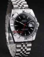 Rolex replica turn-o-graph acciaio black dial barrette jubilèè orologio replica copia imitazione 4us408