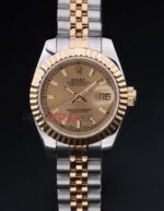 Rolex replica datejust lady acciaio oro barrette jubilèè orologio replica copia imitazione 4us409