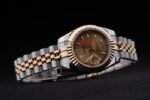 Rolex replica datejust lady acciaio oro barrette jubilèè orologio replica copia imitazione 4us409 - immagine 5