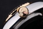 Rolex replica datejust lady acciaio oro argentèè brillantini jubilèè orologio replica copia imitazione 4us410 - immagine 9