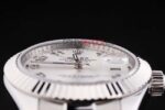 Rolex replica datejust acciaio argentèè arab jubilèè orologio replica copia imitazione 4us412 - immagine 7