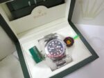 Rolex replica explorer II black dial acciaio 42mm big new basilea replica copia imitazione 4us510 - immagine 5